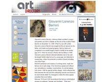 Tablet Screenshot of giovanni-lorenzo-bernini.com